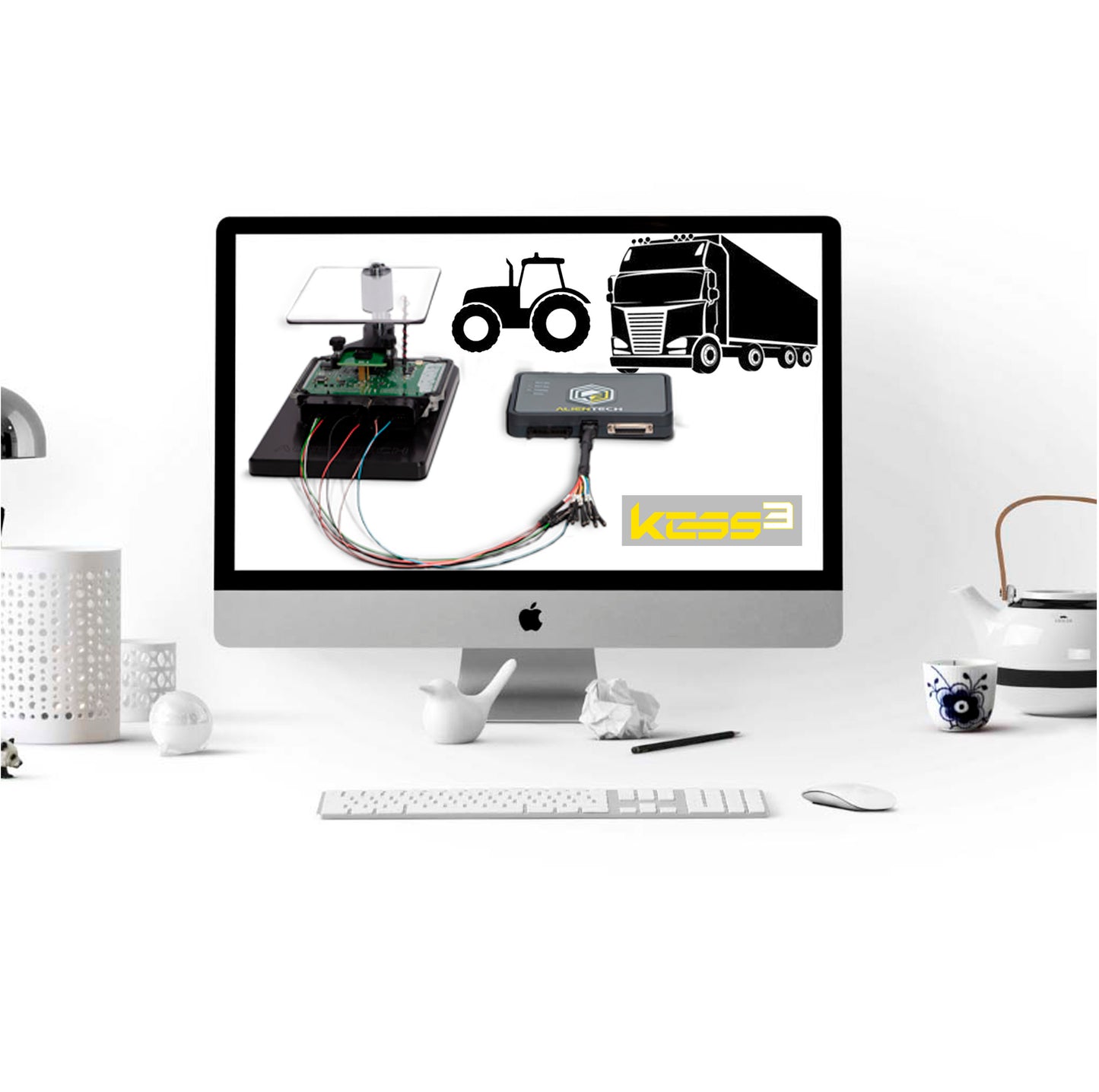 Activación de los protocolos Boot-Bench Kess3 Slave Agriculture / Truck & Buses - KESS3SA007