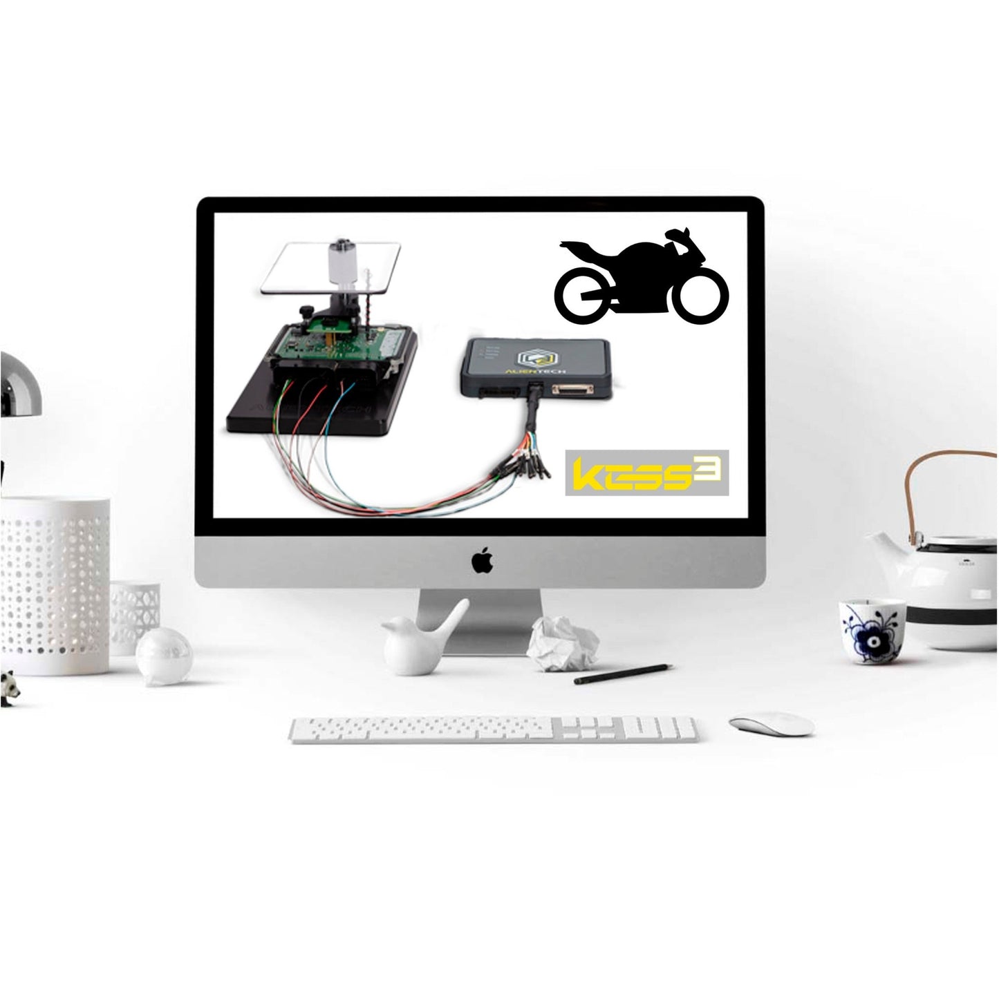 Activación de los protocolos Boot - Bench Kess3 Master Bike ATV & UTV - KESS3MA006 - alientech - america