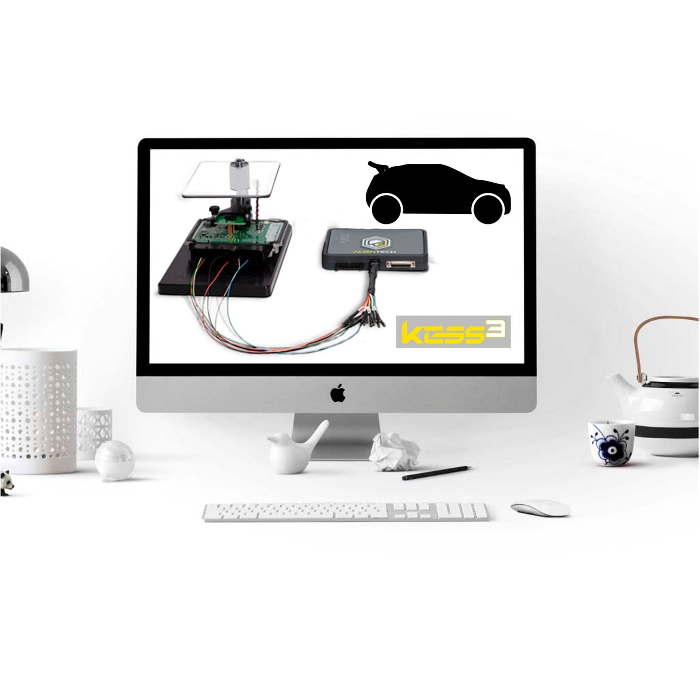 Activación de los protocolos Boot - Bench Kess3 Slave Car / LCV - KESS3SA005 - alientech - america