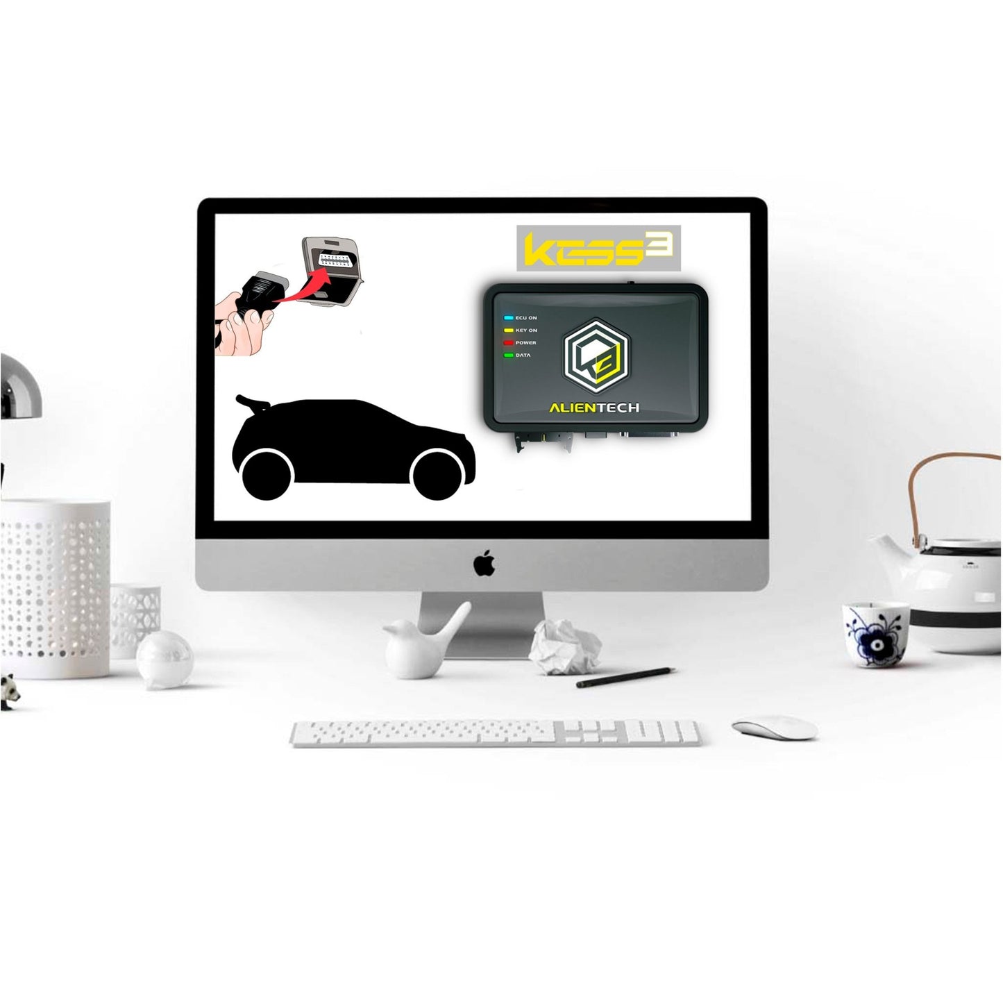 Activación de los protocolos OBD Kess3 Master Car / LCV - KESS3MA001 - alientech - america