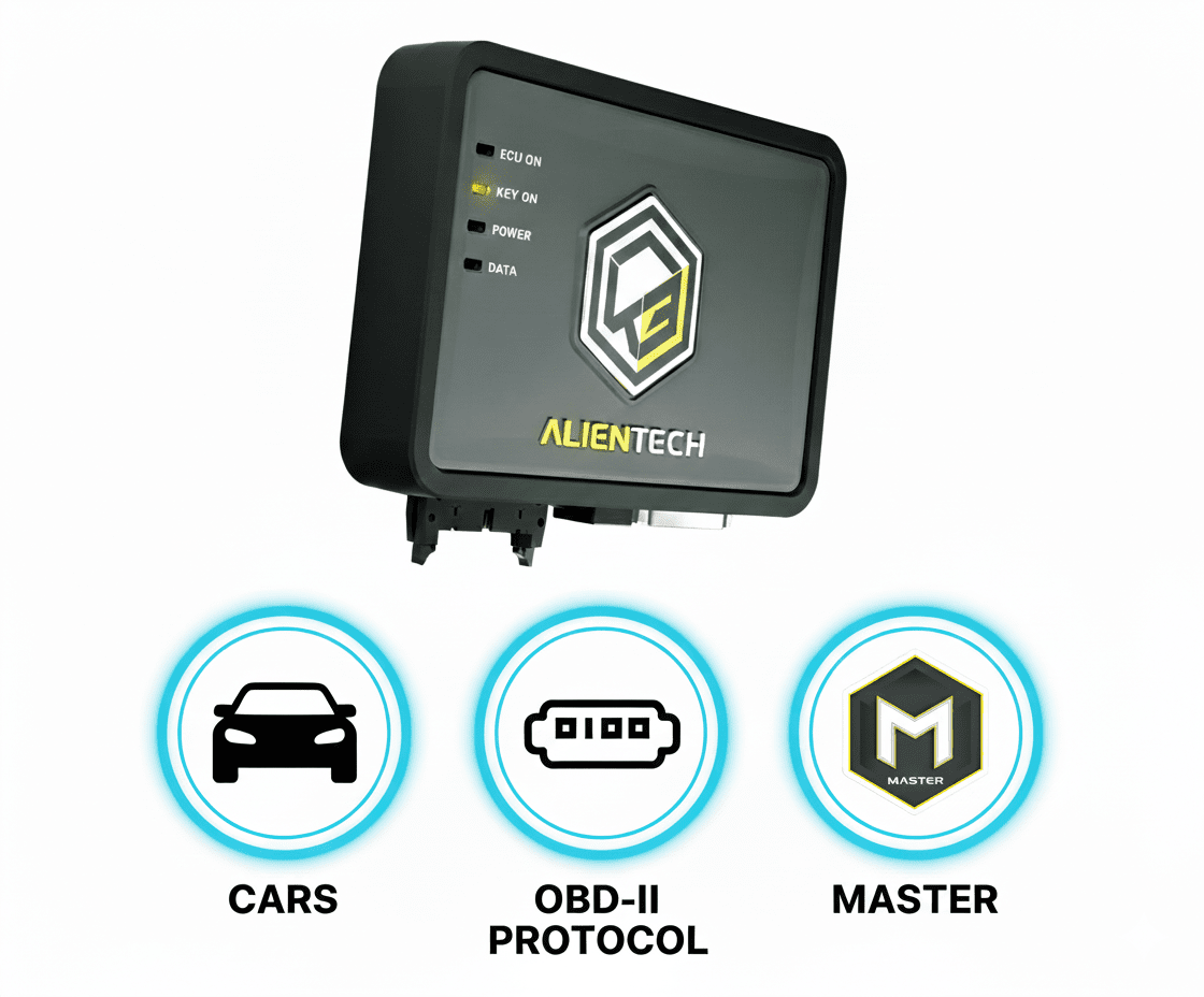 Activación de los protocolos OBD Kess3 Master Car / LCV - KESS3MA001 - alientech - america