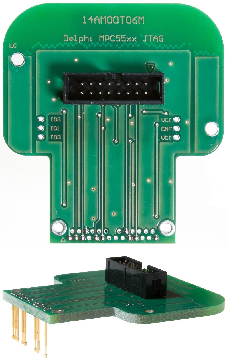 Adaptador para Delphi ECU (Nexus MPC5xxx) - 14AM00T06M - alientech - america