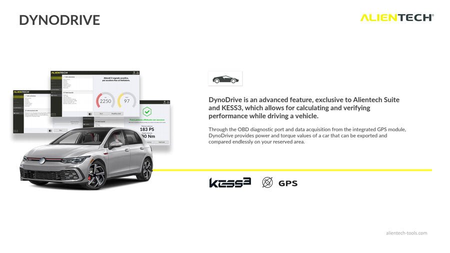 Banco de Potencia DynoDrive OBD - alientech - america