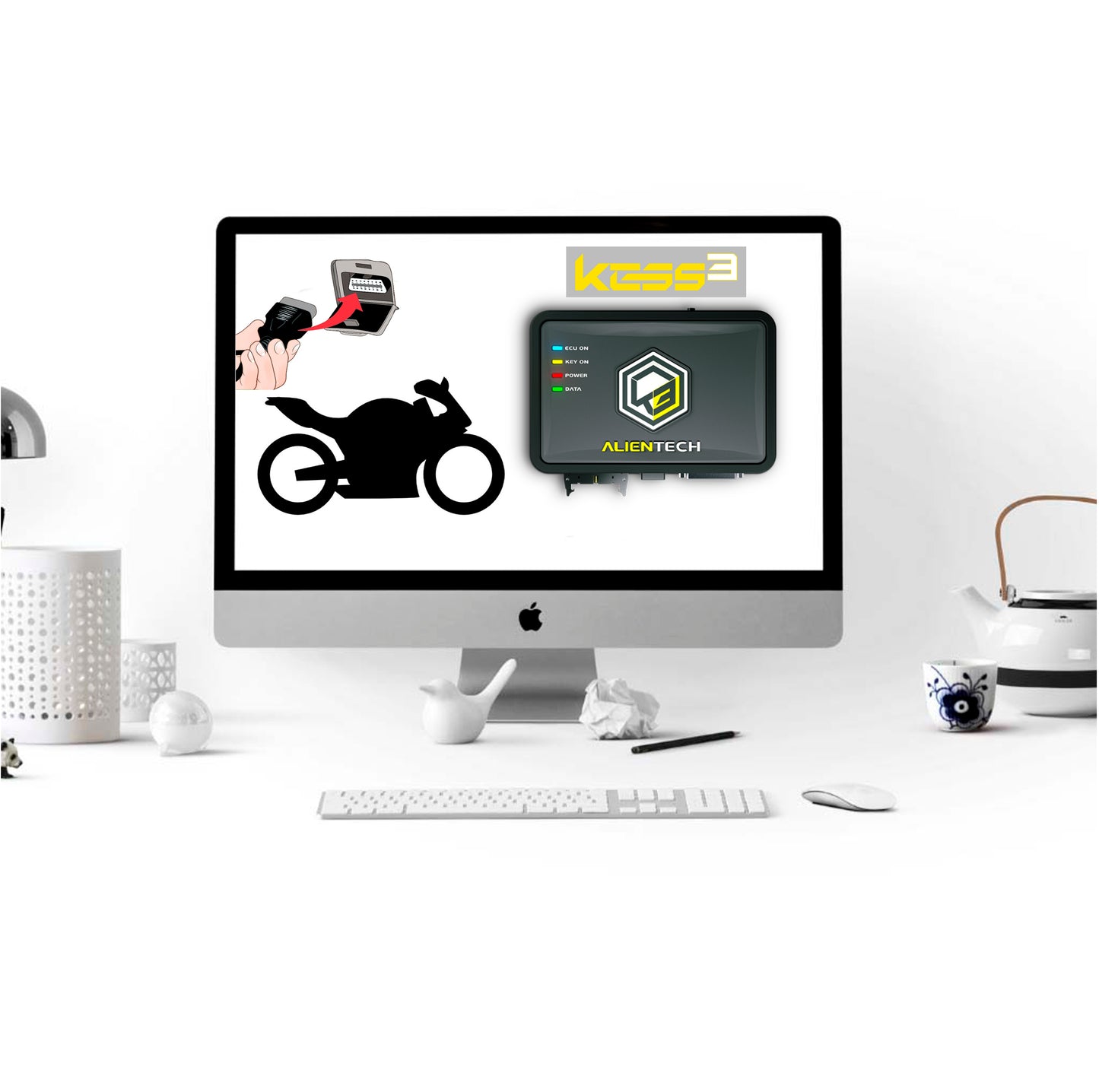 Activación de los protocolos OBD Kess3 Master Bike - KESS3MA002