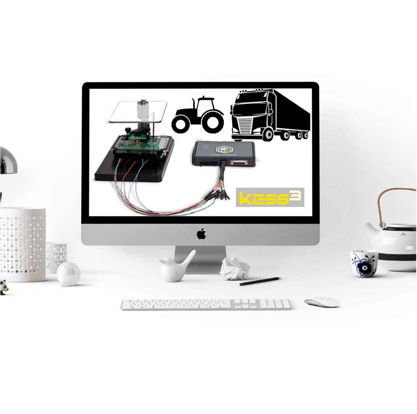 Activación de los protocolos Boot - Bench Kess3 Master Agriculture / Truck & Buses - KESS3MA007 - alientech - america