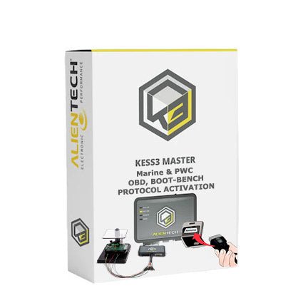 Activación de los protocolos OBD / Bench / Boot Kess3 Master Marine & PWC - KESS3MA004 - KESS3MA008 - alientech - america