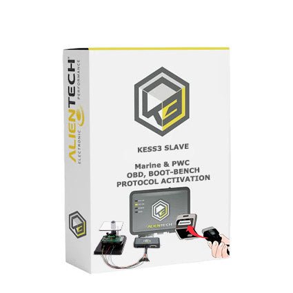 Activación de los protocolos OBD / Bench / Boot Kess3 Slave Marine & PWC - KESS3SA004+KESS3SA008 - alientech - america
