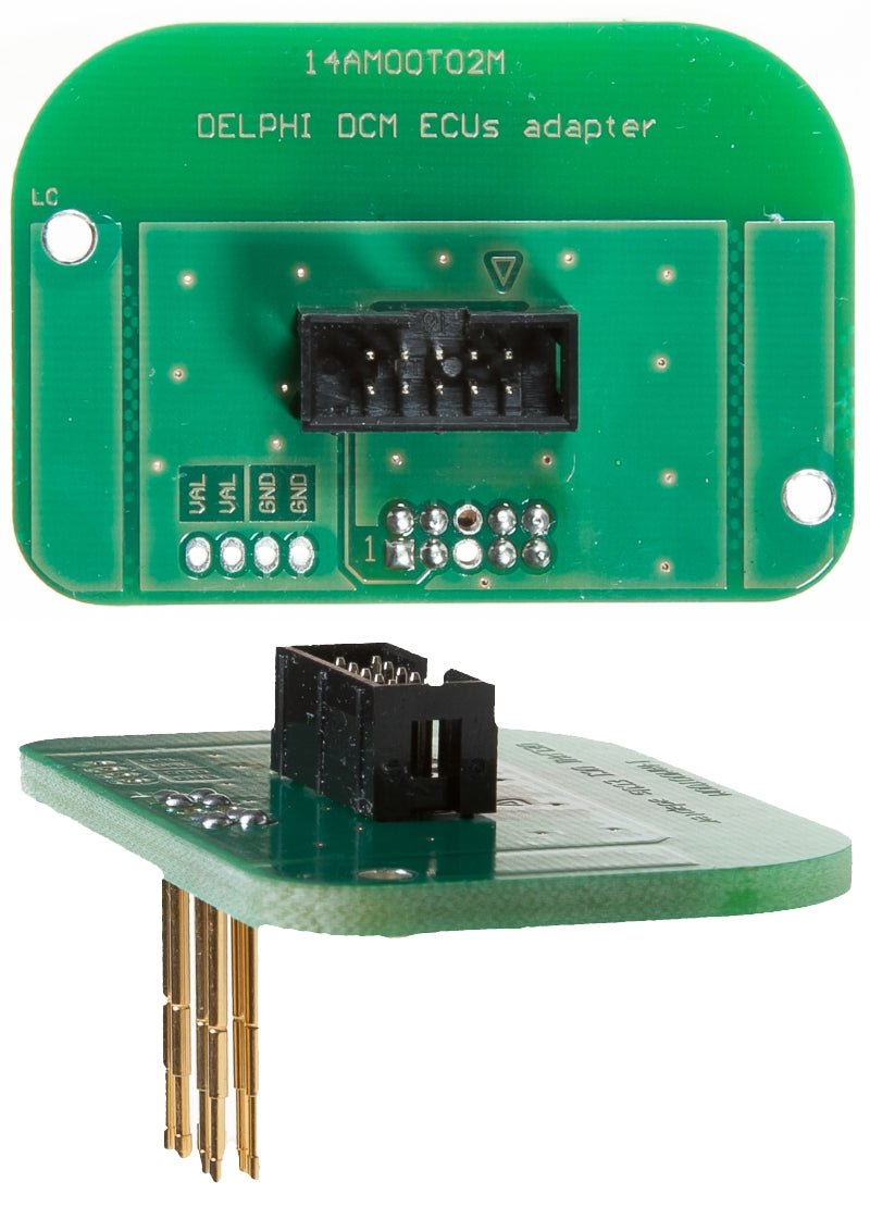 Adaptador para Delphi DCM3.2 ECU (Motorola MPC5xx) - 14AM00T02M - alientech - america