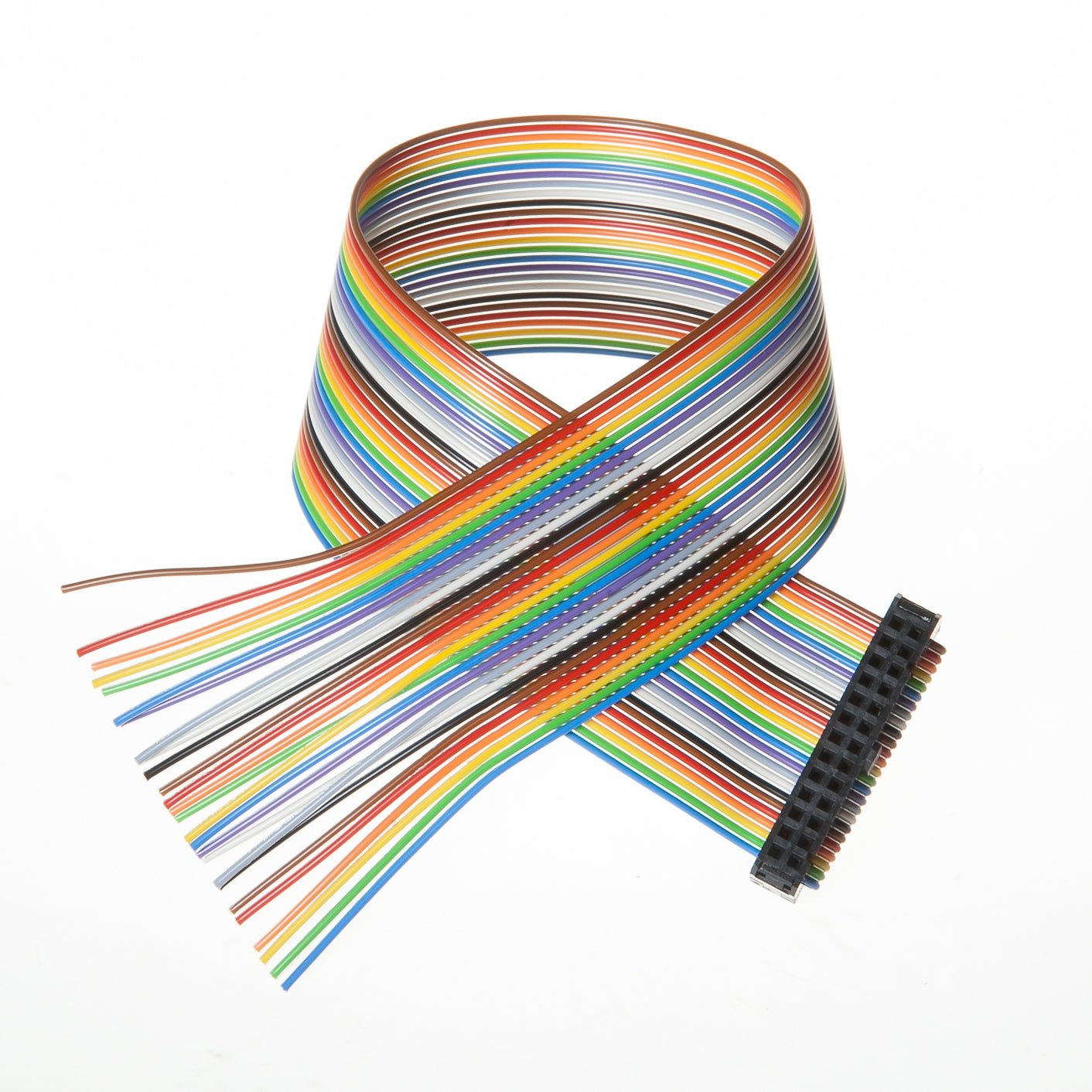Cable Flat arcoíris IDC26 - 26 - 144300T106 - alientech - america
