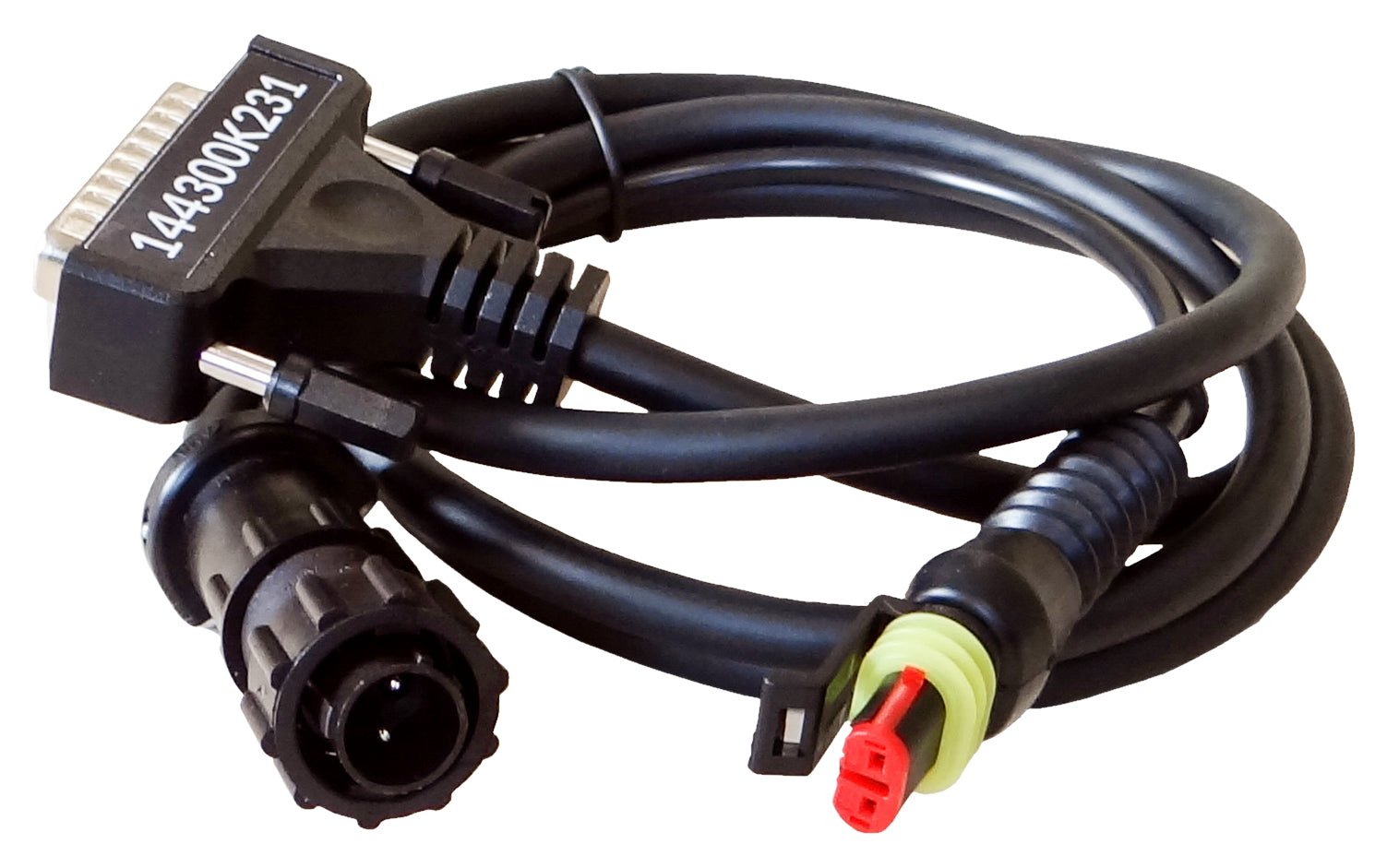 Fendt CANbus cable redondo de 4 pines - 144300K231 - alientech - america