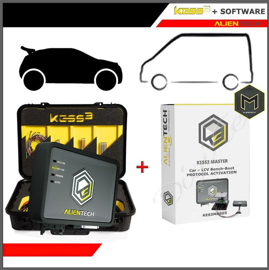 Kit Kess3 Master Boot - Bench con software automóviles - alientech - america