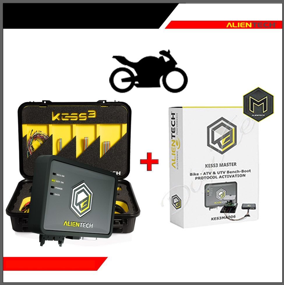 Kit Kess3 Master Boot - Bench con software motocicletas - alientech - america