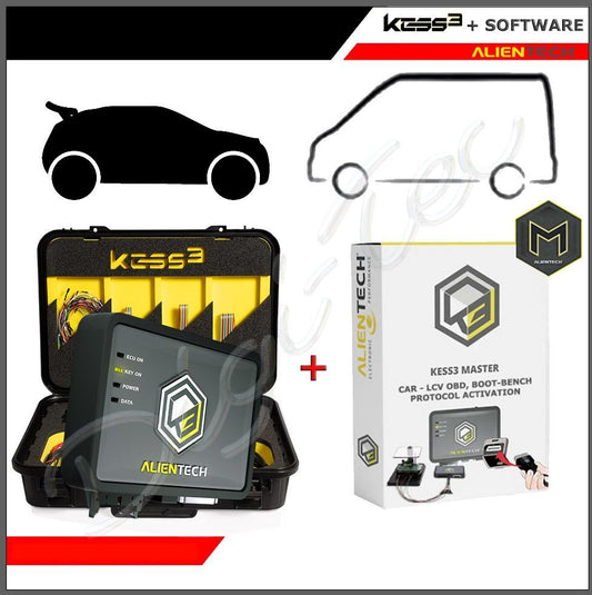 Kit Kess3 Master OBD - Boot - Bench con software automóviles / LCV - alientech - america