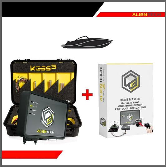 Kit Kess3 Master OBD - Boot - Bench con software embarcaciones - alientech - america