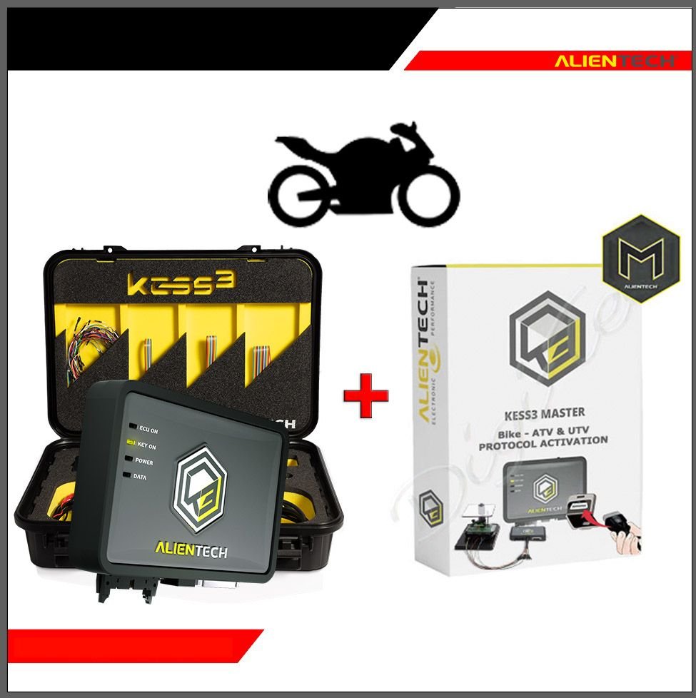 Kit Kess3 Master OBD - Boot - Bench con software motocicletas - alientech - america