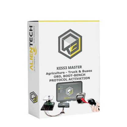 Kit Kess3 Master OBD - Boot - Bench con software para camiones, tractores, maquinaria, agrícola, excavadora, cargadora - alientech - america