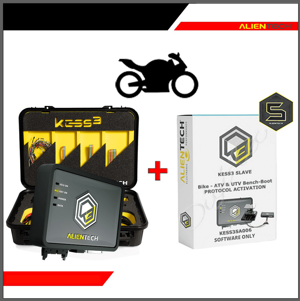 Kit Kess3 Slave Boot - Bench con software para motocicletas - alientech - america