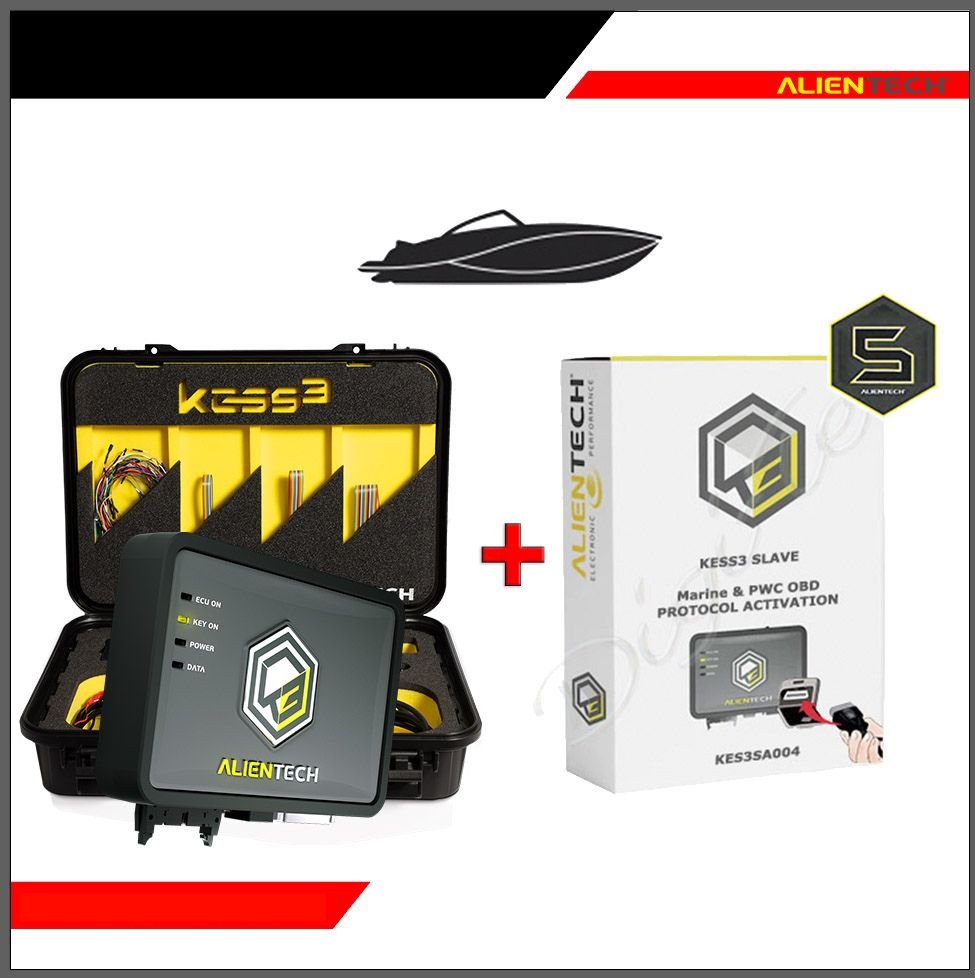 Kit Kess3 Slave OBD con software embarcaciones - alientech - america