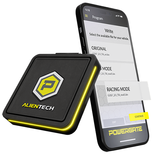 Reprogramación con móvil y Powergate 4 (Modo Slave) - alientech - america